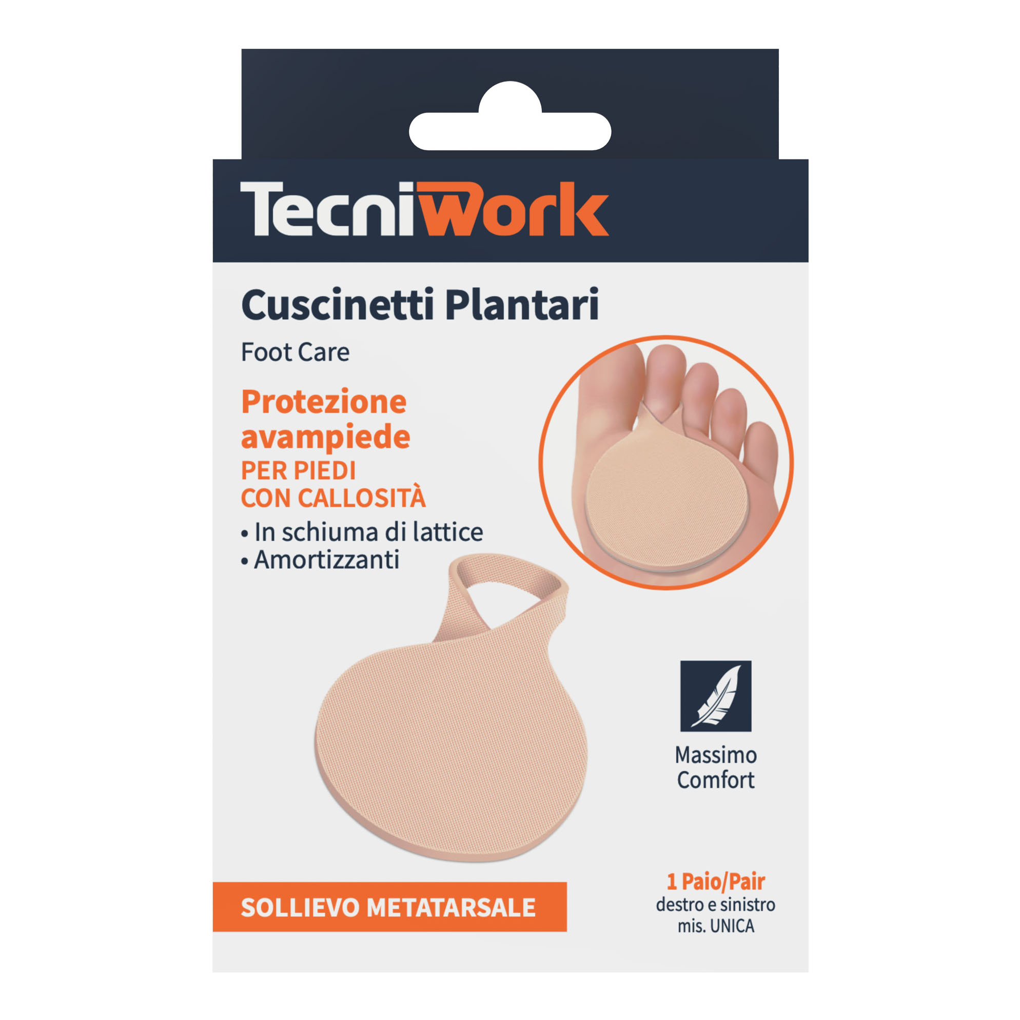Tecniwork Cuscinetto Plantare Confezione Da 1 Paio - Immagine 3