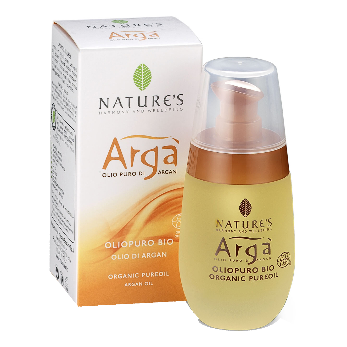 Nature's Crema Arga' Oliopuro Cert Ecocert Bio 50 Ml - Immagine 2