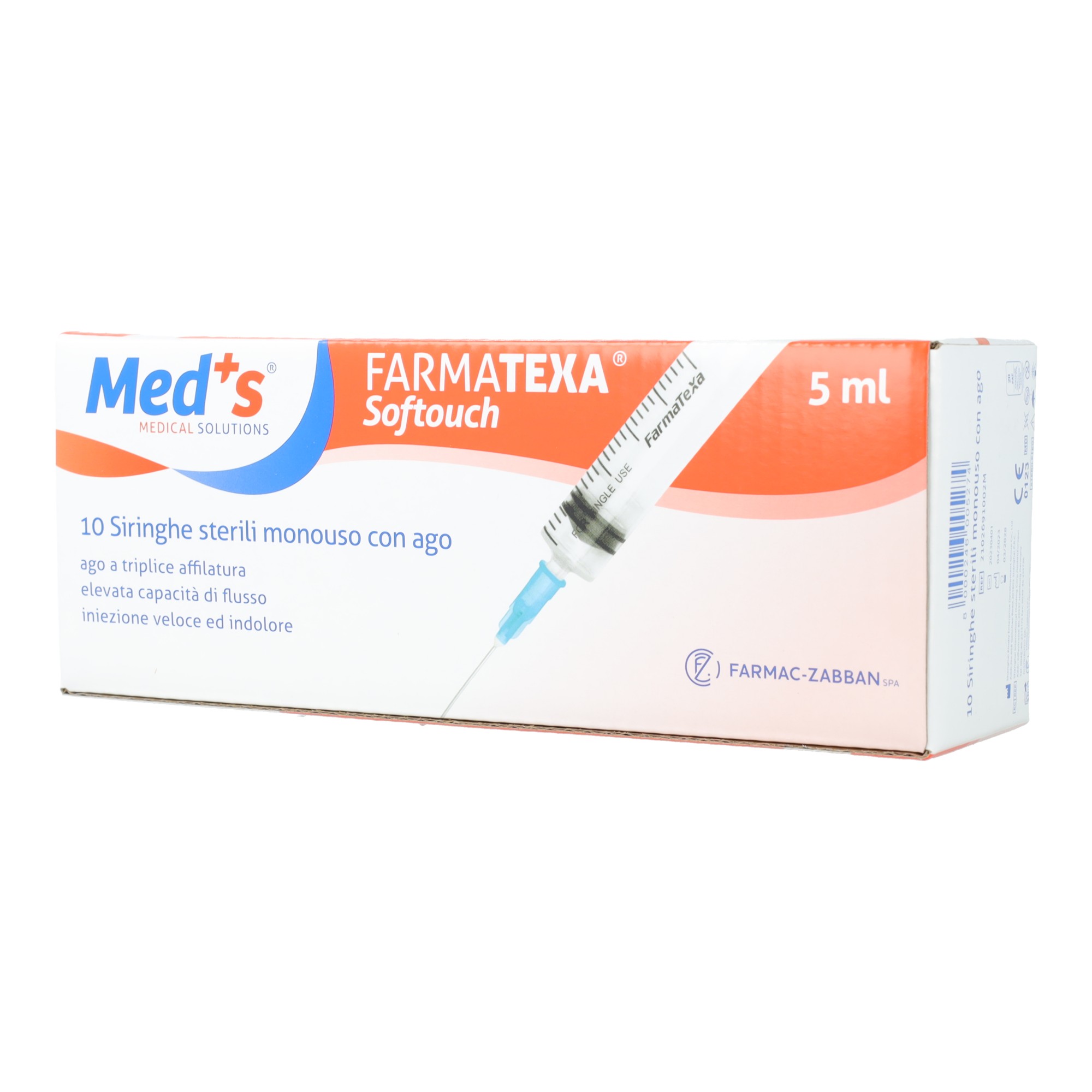 Meds Med's Siringa Sterile Monouso 5 Ml 10 Pezzi - Immagine 3