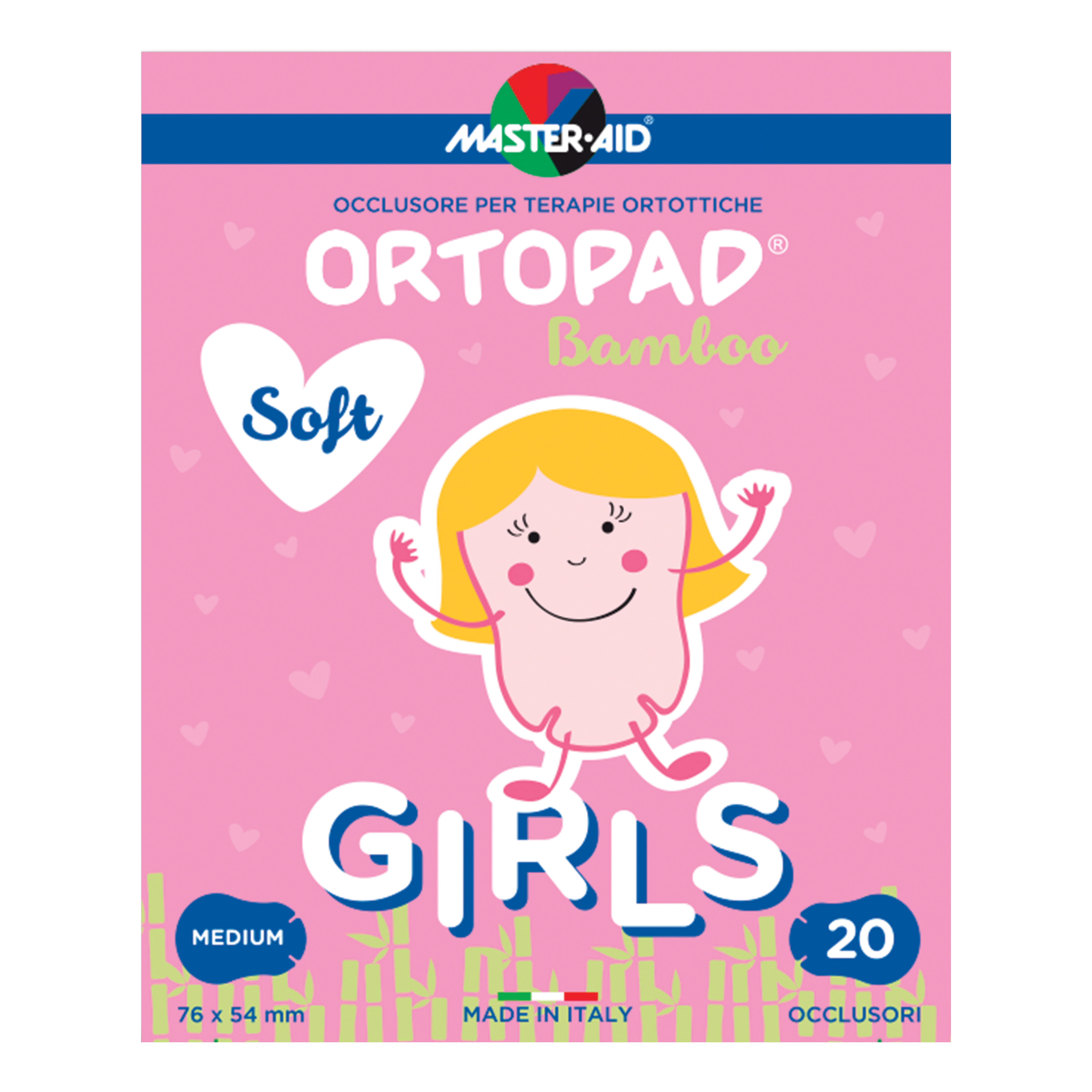Pietrasanta Pharma Cerotto Oculare Per Ortottica Ortopad Soft Girls M Per Ambliopia Confezione Da 20 Pezzi - Immagine 3