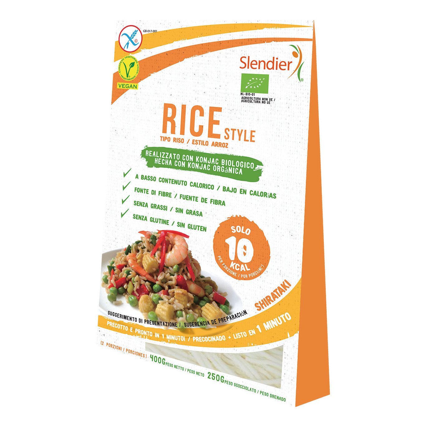 Slendier Shirataki Riso Bio 250 G - Immagine 8