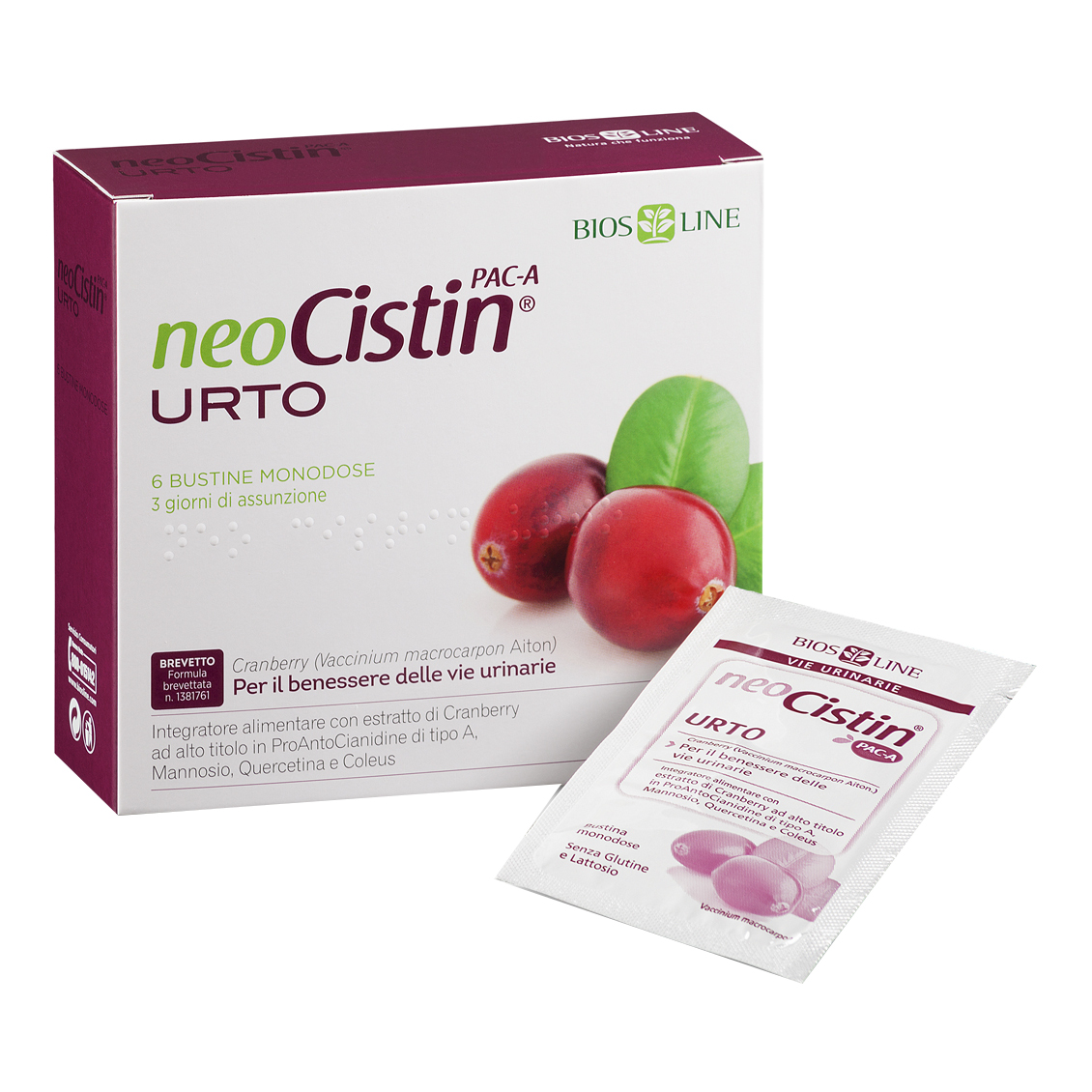 NEOCISTIN PAC A URTO 6BST