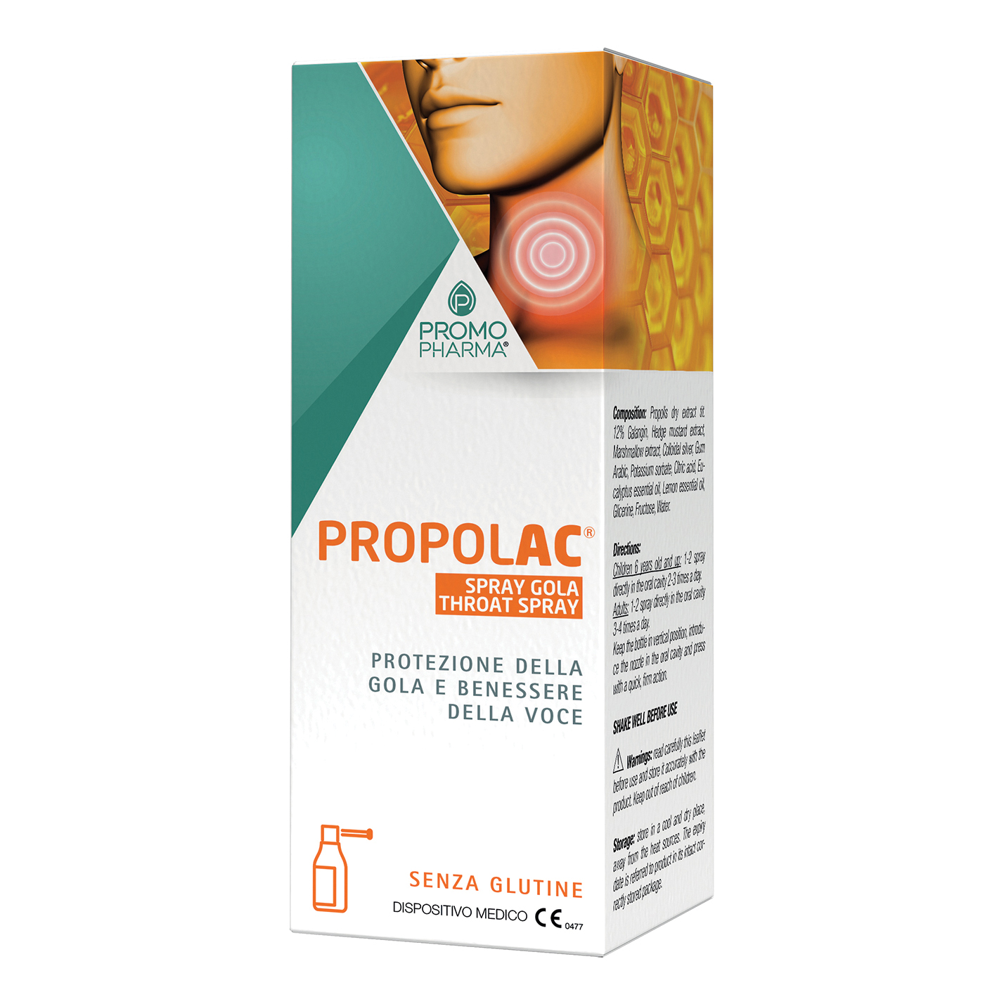 Promopharma Argento Propol Ac Spray Gola Per Gola E Voce 30 Ml - Immagine 6