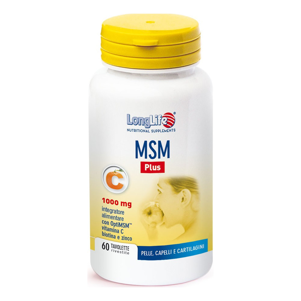Longlife Antiossidanti Multifunzionali Longlife® Msm Plus 60 Pz Tavolette Bambino - Immagine 4