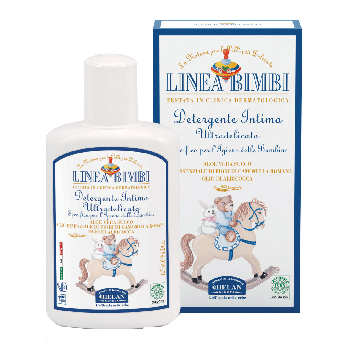 HELAN Linea Bimbi - Detergente Intimo ultradelicato 125 ml - Immagine 4