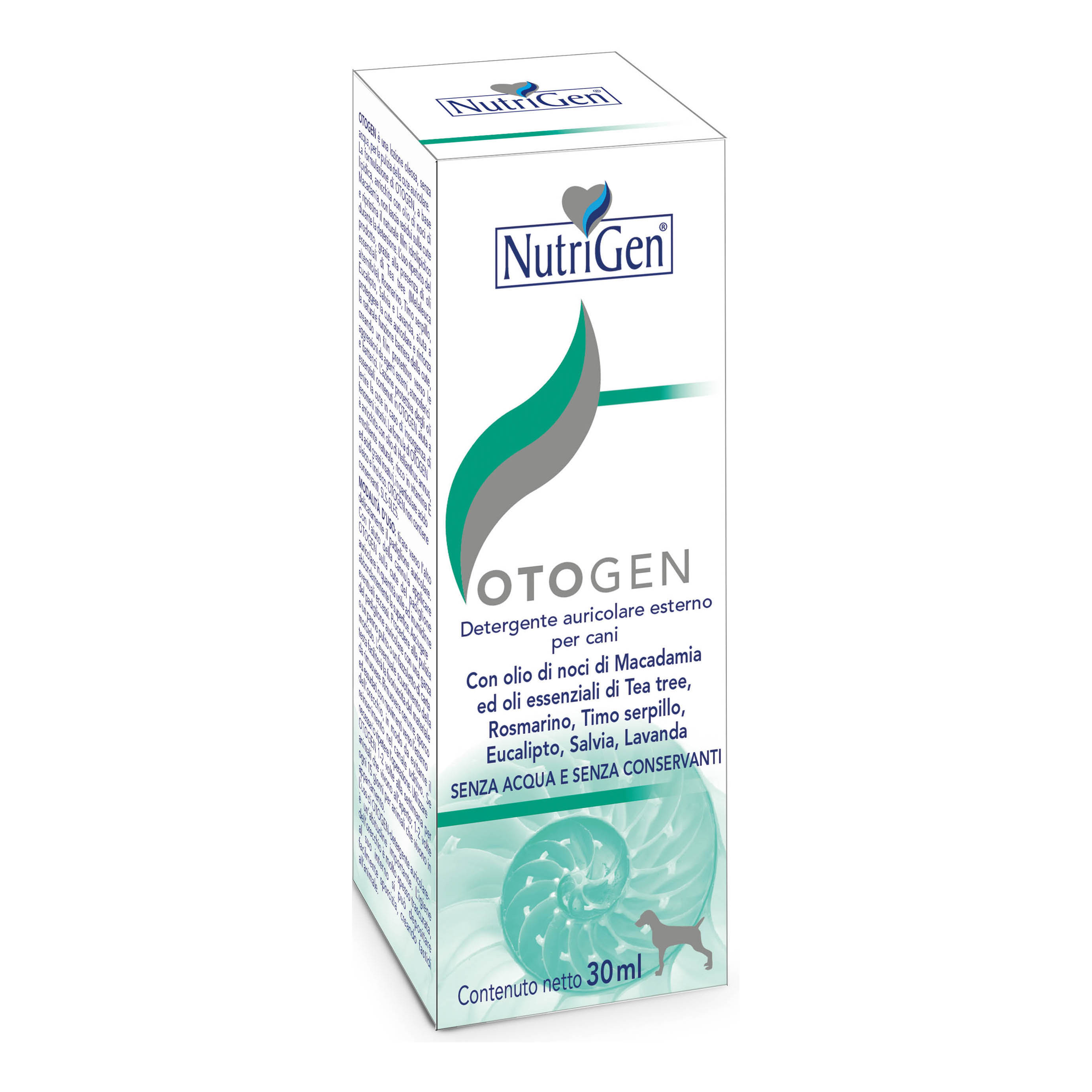 NUTRIGEN Orogen - Detergente auricolare esterno per cani 30 ml - Immagine 9