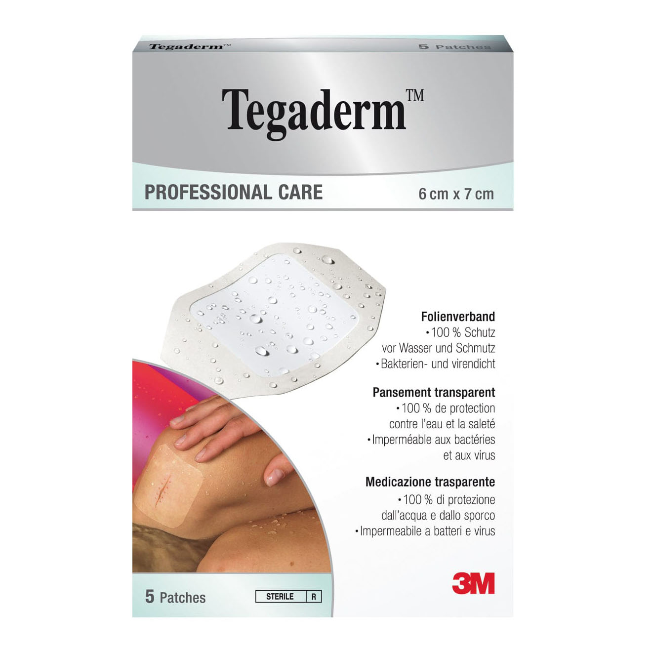 Tegaderm film trasp10x12cm 5pz - Immagine 2