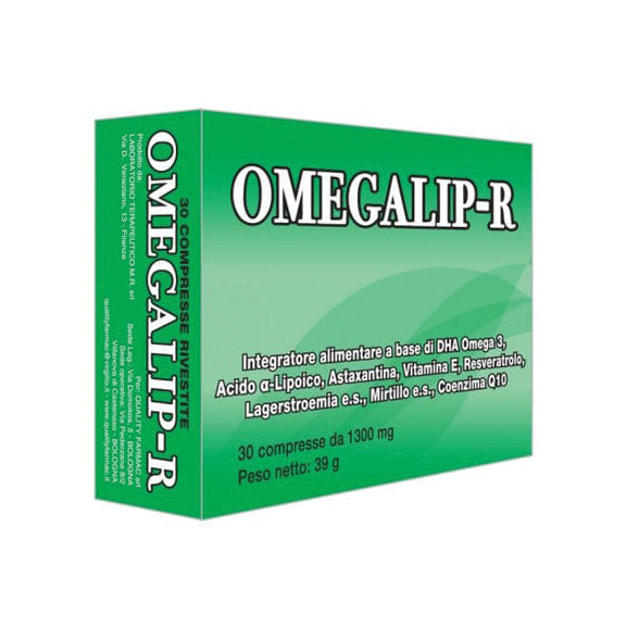Omegalip-R 30 Compresse - Integratore Per Il Controllo Del Peso - Immagine 3