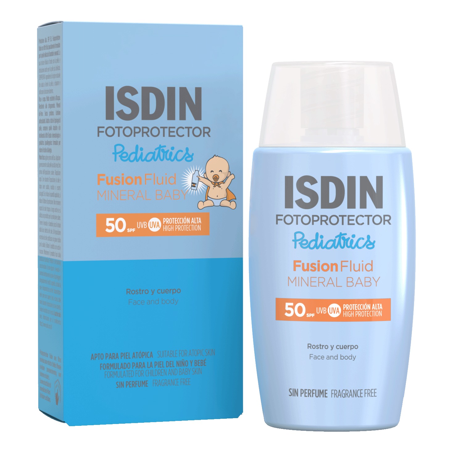 Crema Isdin Fusion Mineral Baby Solare Spf50 50 Ml - Immagine 3