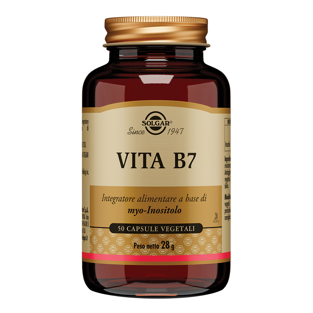 Solgar Vita B7 50 Capsule Vegetali - Immagine 5