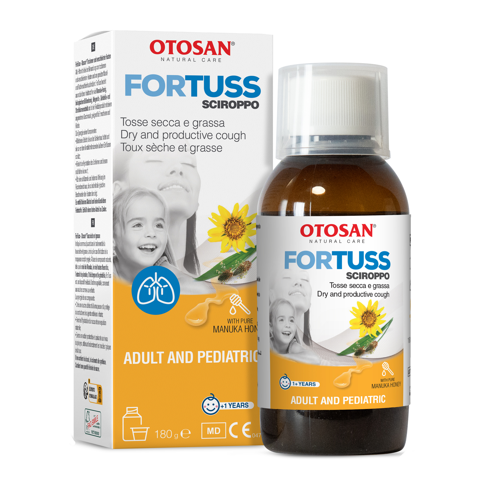 OTOSAN FORTUSS SCIROPPO GOLA - scadenza prodotto 01/27