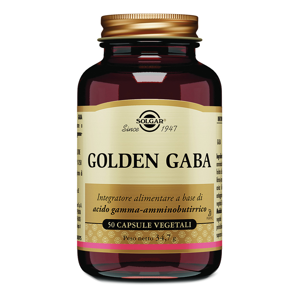 Solgar Golden Gaba 50 Capsule Vegetali - Immagine 3