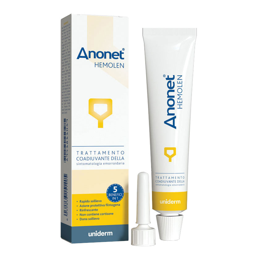 Uniderm Farmaceutici Srl Crema Anonet Hemolen 30Ml - Immagine 5