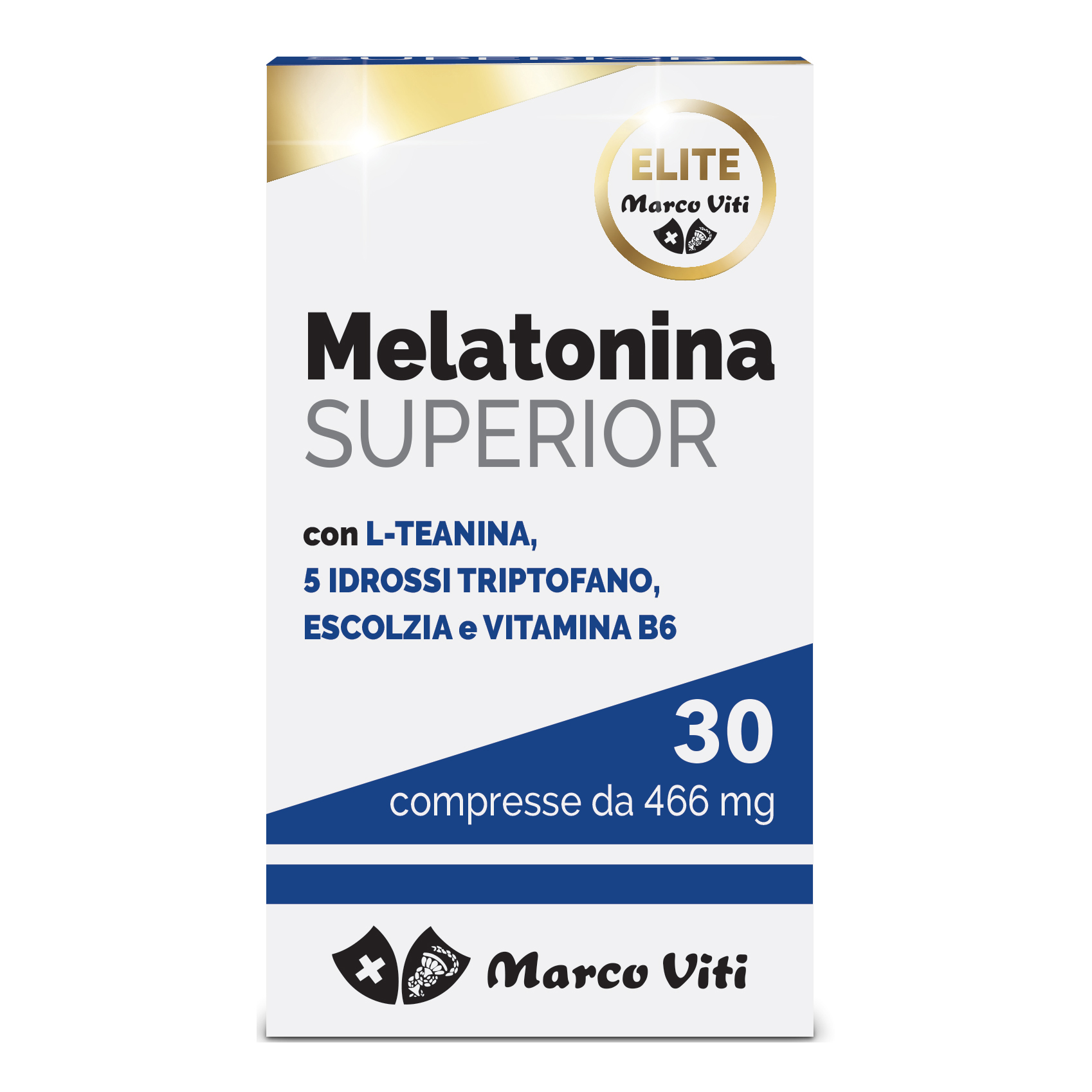 Marco Viti Melatonina Superior Integratore Per Favorire Il Sonno 30 Compresse - Immagine 5