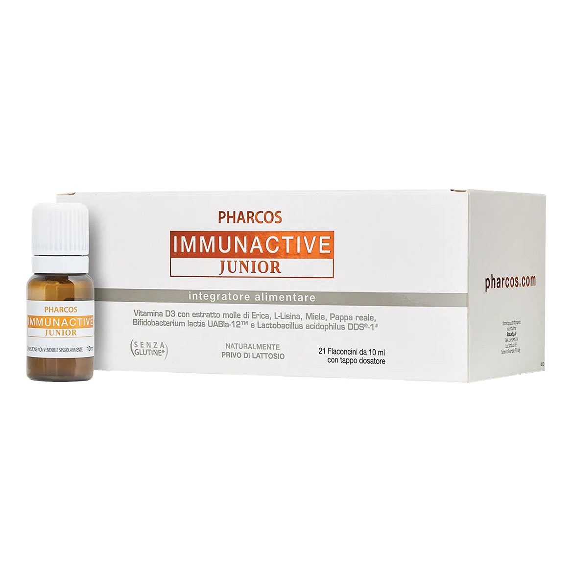 Biodue Immunactive Junior Pharcos 21 Fiale 10 Ml - Immagine 3
