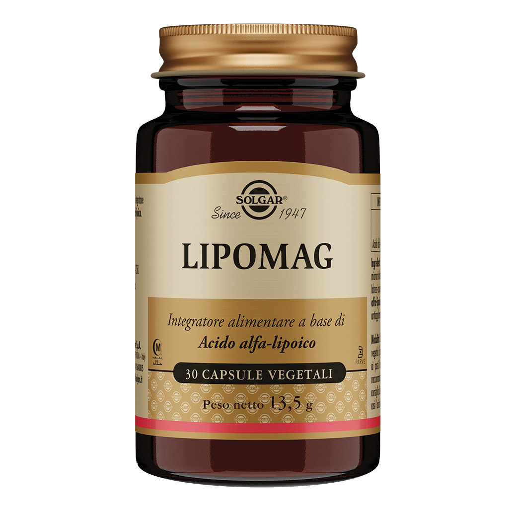 Solgar Lipomag Integratore Di Acido Alfa-Lipoico 30 Capsule Vegetali - Immagine 9