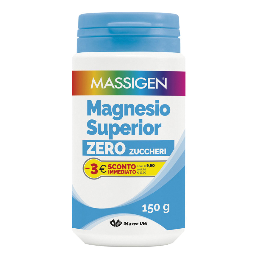 Massigen Magnesio Superior Integratore Per Stanchezza E Affaticamento 150G Promo - Immagine 3