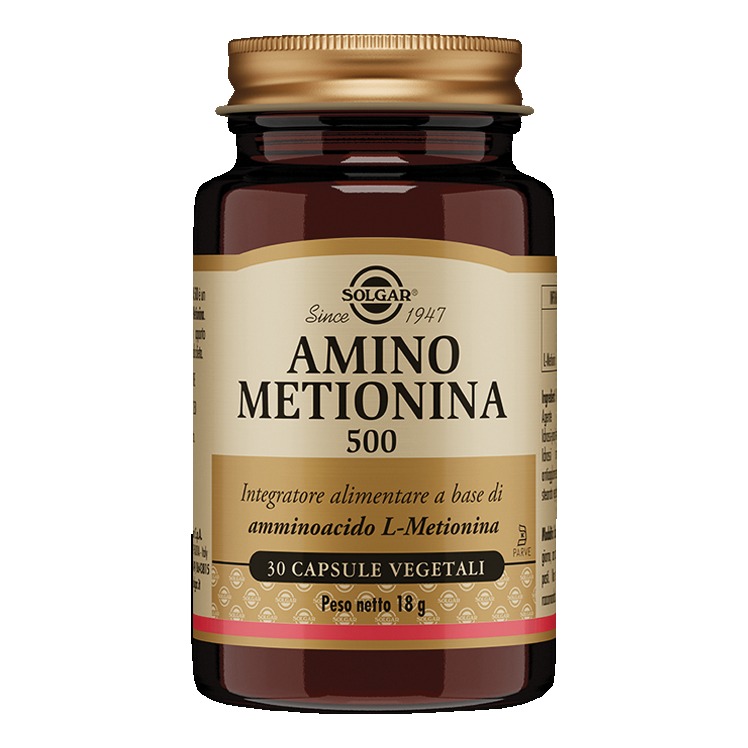 Solgar Amino Metionina 500 Integratore Di L-Metionina 30 Capsule Vegetali - Immagine 4