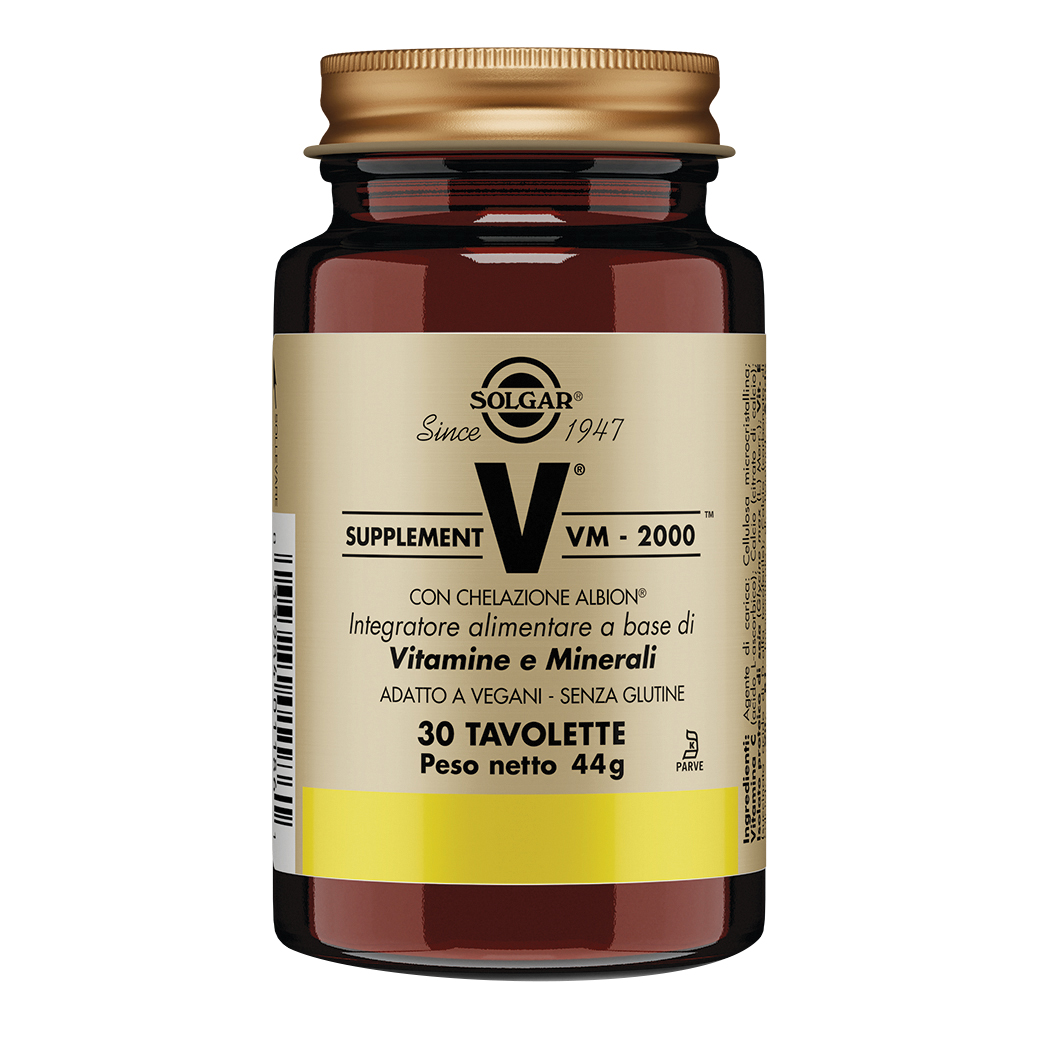 Solgar Supplement Vm 2000 30 Tavolette - Immagine 3