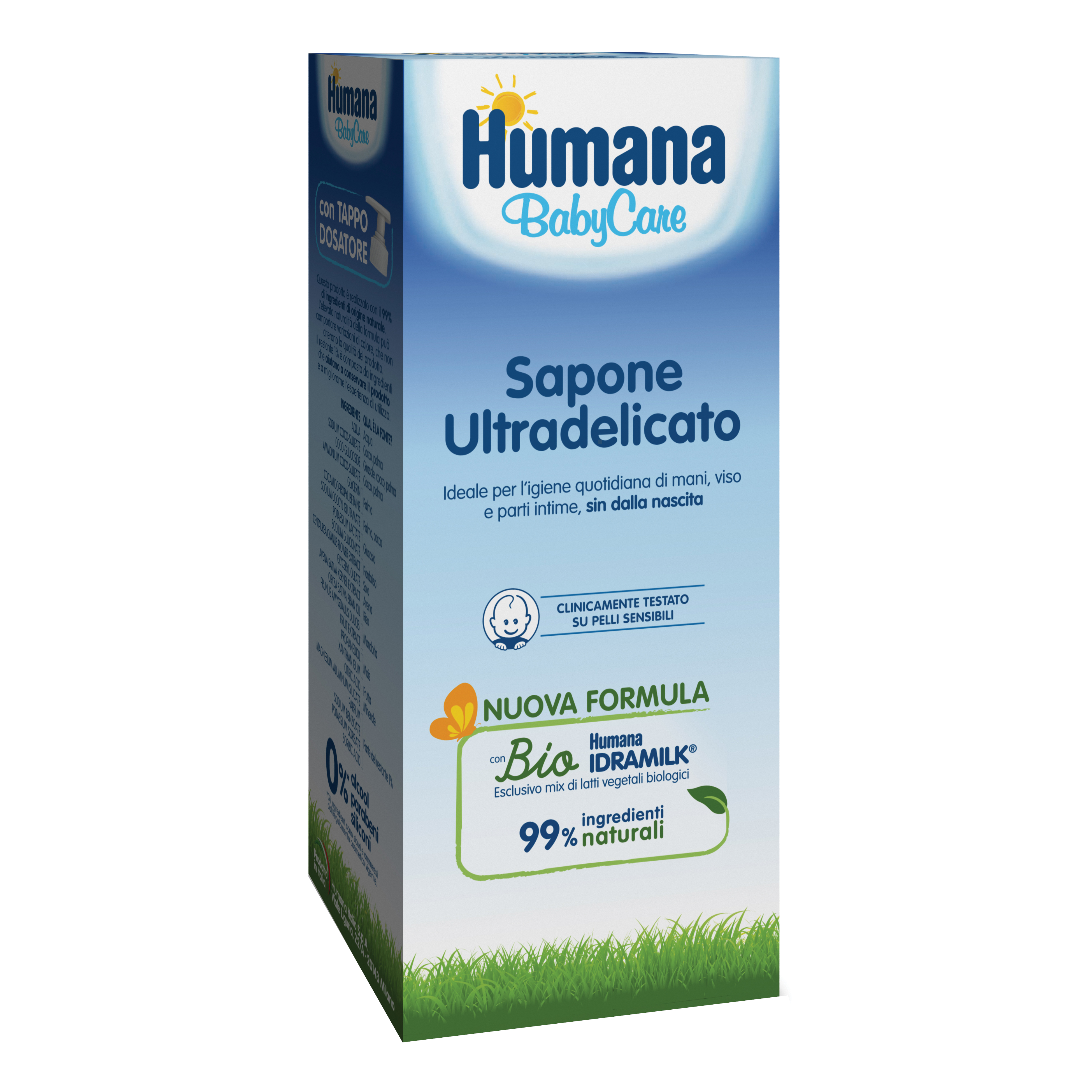 Humana Babycare Sapone Liquido Ultradelicato 300 Ml - Immagine 7