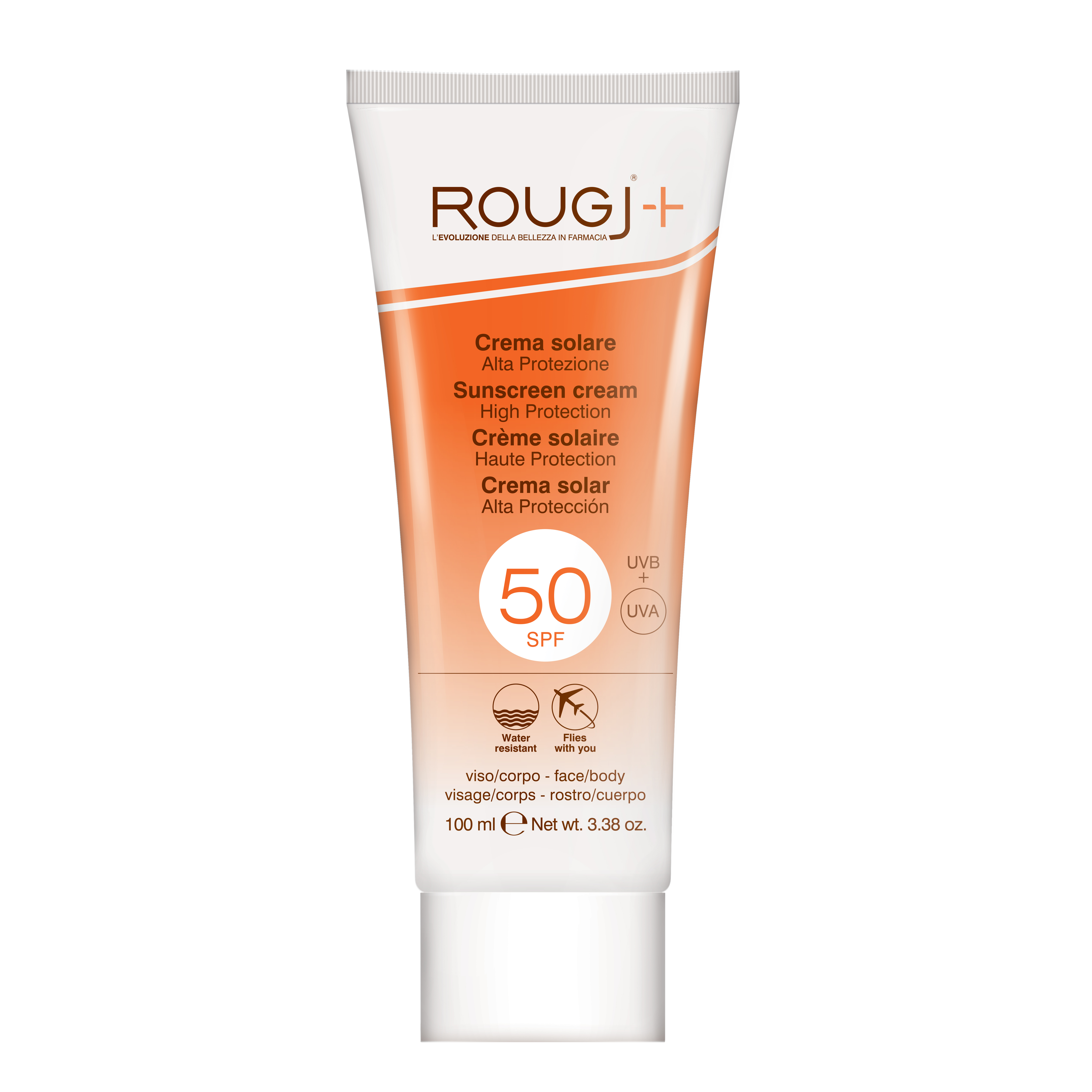 Rougj | Rougj Solare Rougj Crema Solare Spf50 - Risparmia Il 10% Con Codice: Rougj1026 100 Ml Solare - Immagine 4