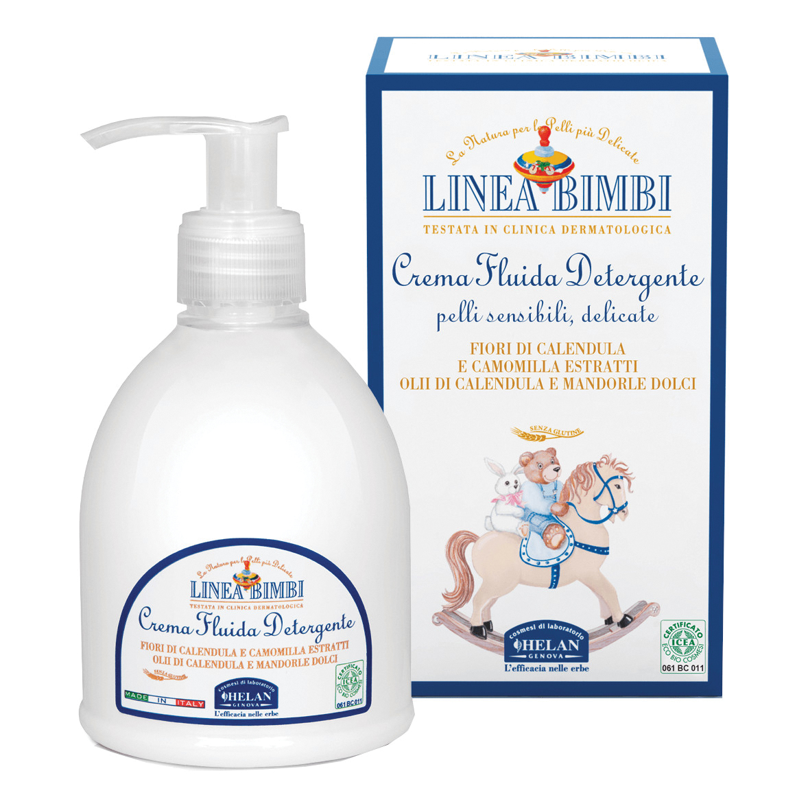 Helan Crema Bimbi Fluida Detergente 240 Ml - Immagine 3