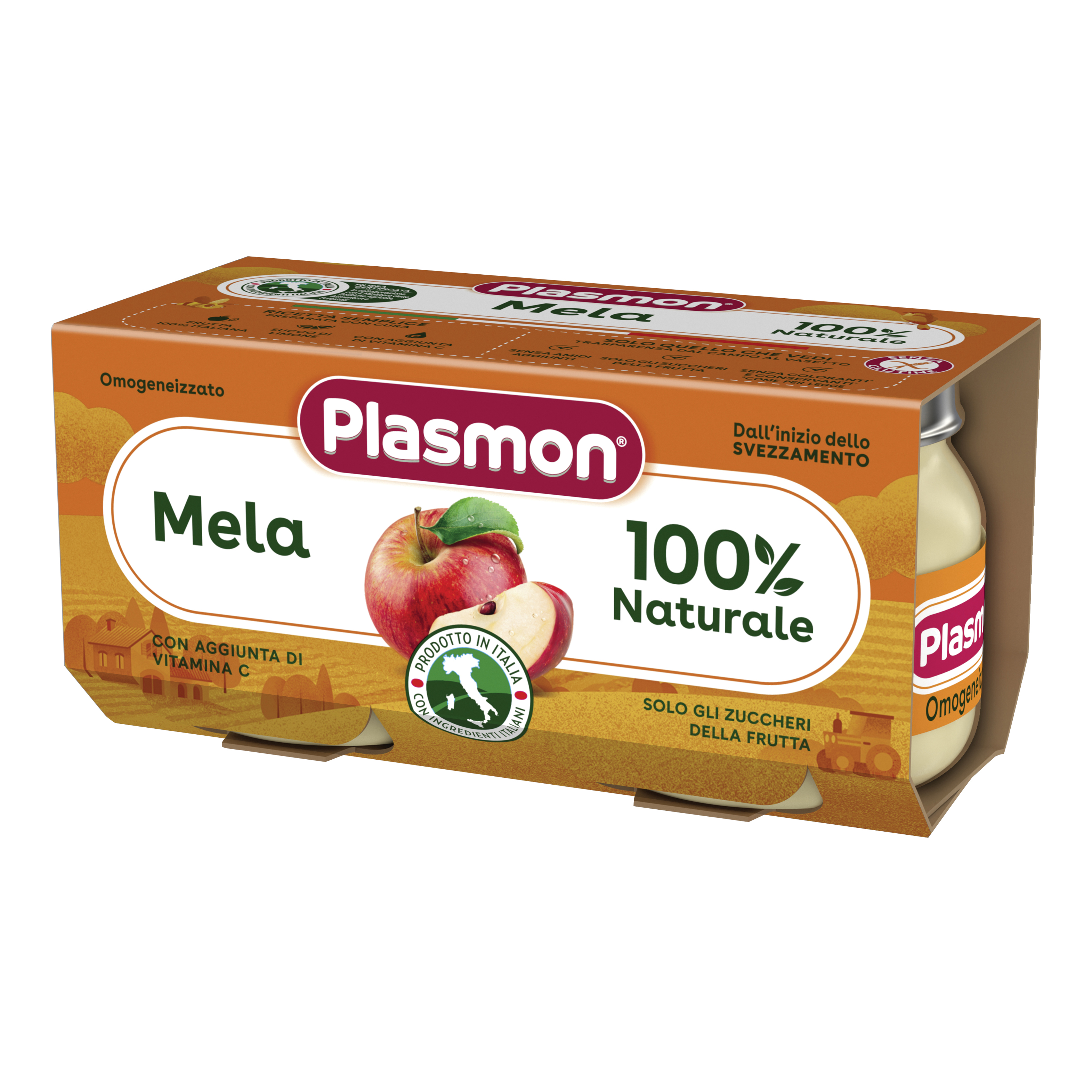 PLASMON OMOGENEIZZATO MELA 2 X 80 G - Immagine 10