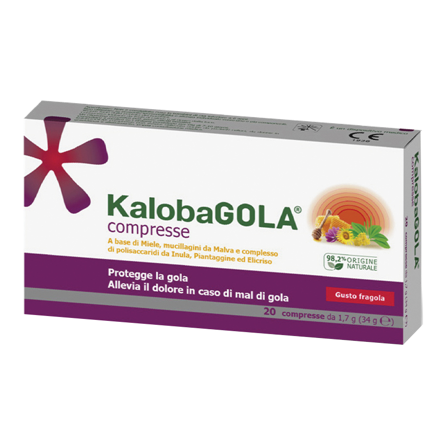 Kaloba Gola 20 Compresse Fragola - Immagine 4