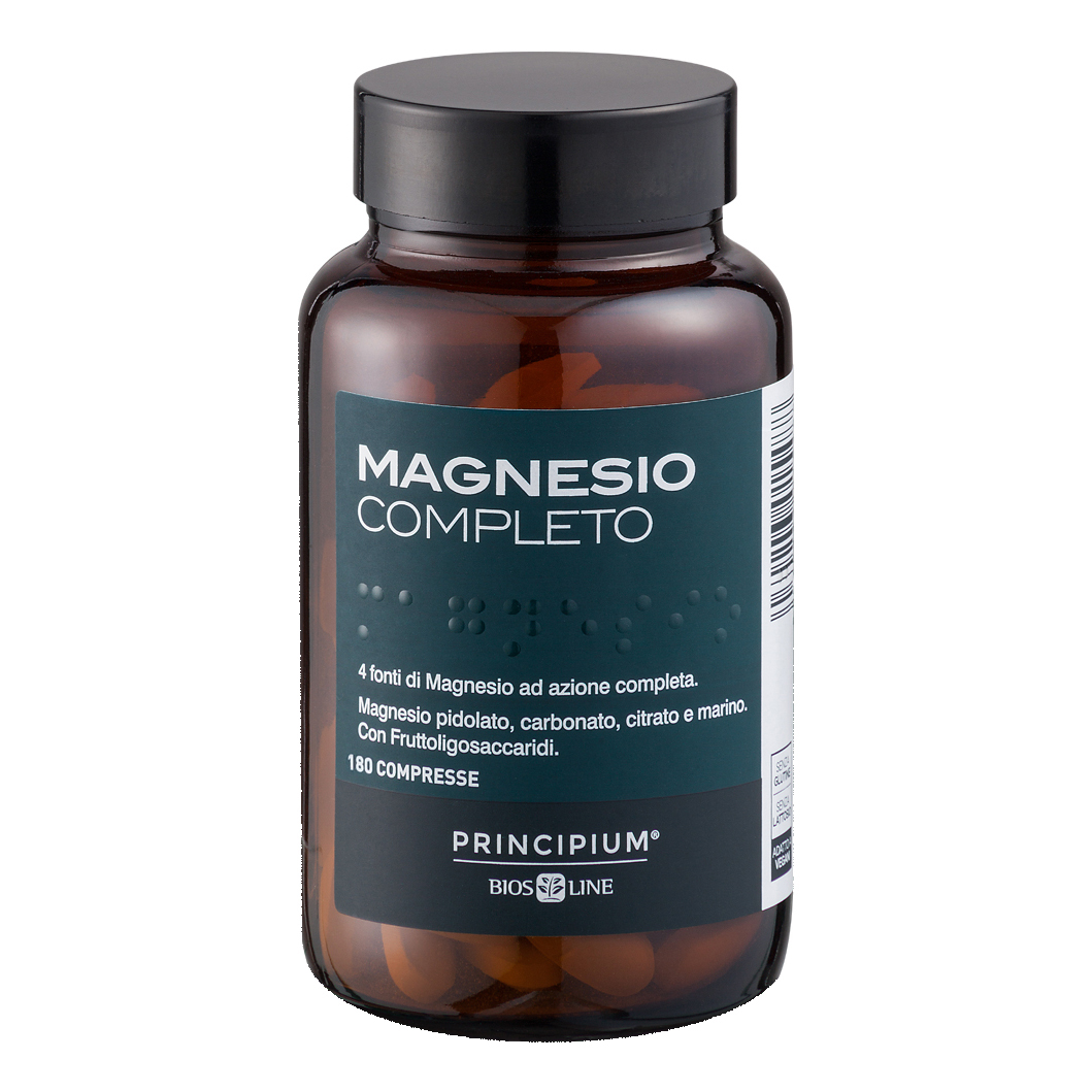 Principium Bios Line Magnesio Completo Per Stanchezza Fisica E Mentale 180 Compresse - Immagine 3