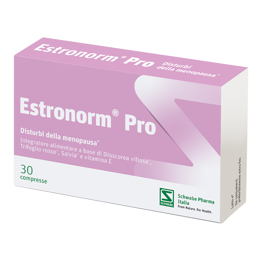 Pegaso Rosso Estronorm Pro Per Disturbi Menopausa 30 Compresse - Immagine 7