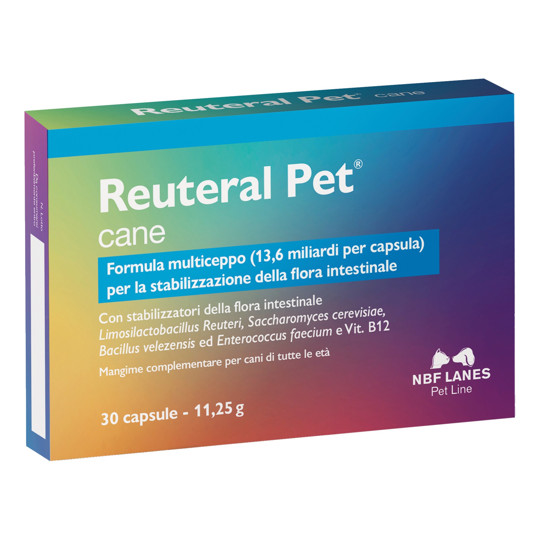 Nbf Lanes - Reuteral Pet Cane 30 Capsule - Immagine 3