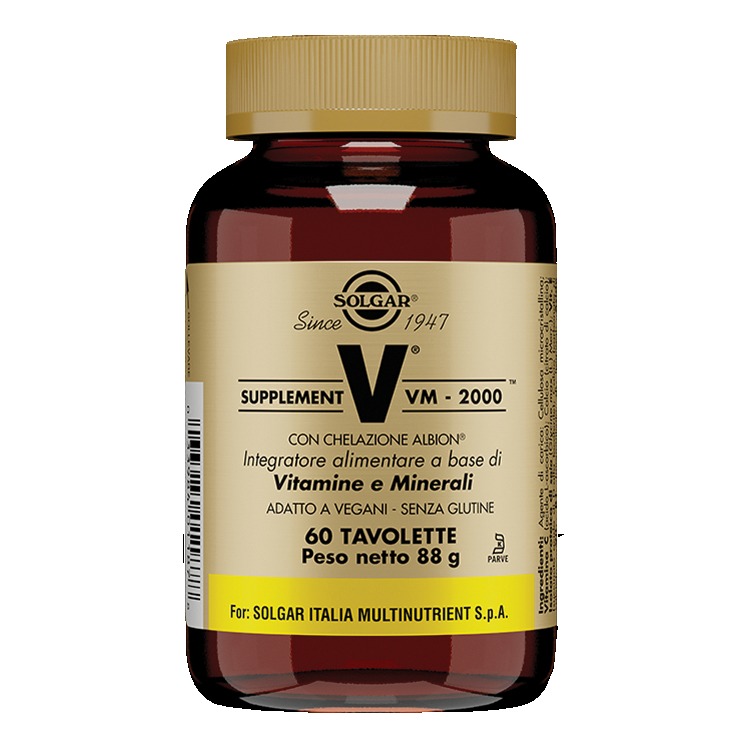 Solgar Supplement Vm 2000 60 Tavolette - Immagine 6