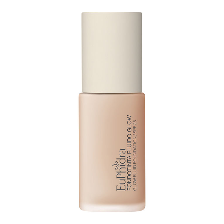 Zeta Farmaceutici Spa Euphidra Fondotinta Fluido Glow Spf25 Colore Fg03 - Fondotinta Illuminante Ed Antimperfezioni - 30 Ml - Immagine 5