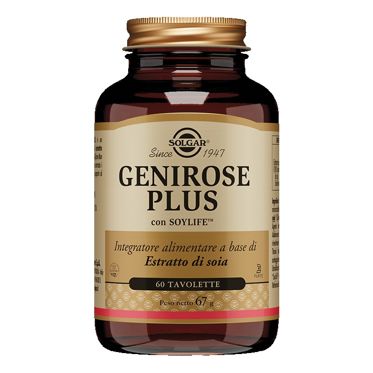Solgar Genirose Plus 60 Tavolette - Integratore Per La Menopausa - Immagine 8