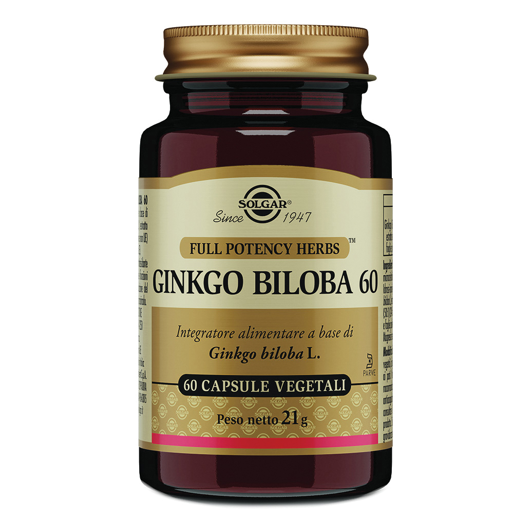 Ginkgo Biloba per Memoria e Circolazione 60 Capsule Vegetali - Immagine 4