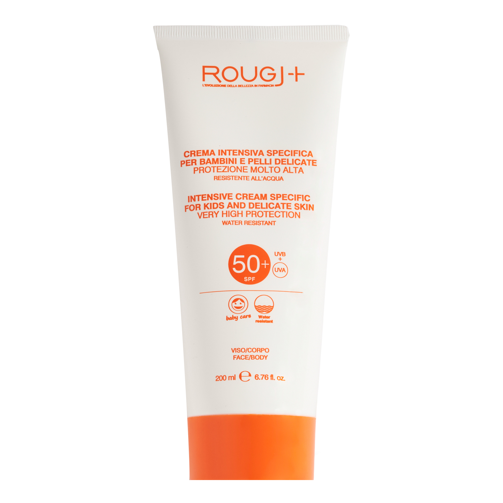 Rougj Solare Rougj Crema Solare Spf50+ - Risparmia Il 10% Con Codice: Rougj1026 200 Ml Solare Bambino - Immagine 5