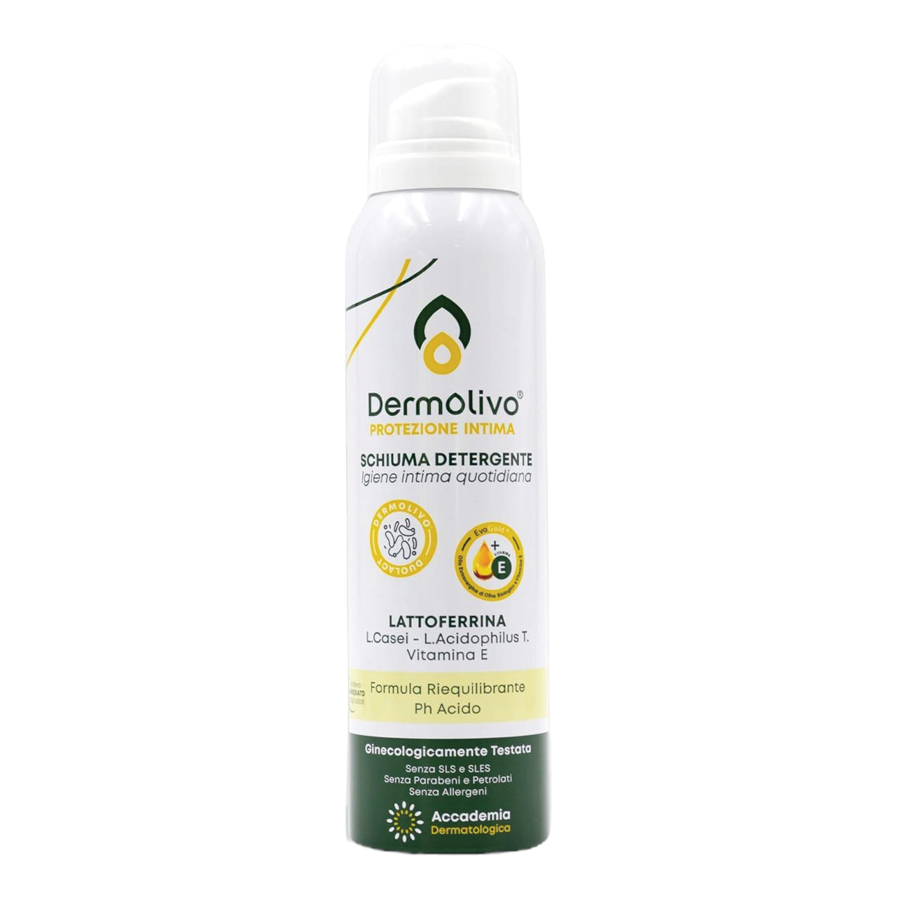 Green Life Srl Dermolivo Schiuma Detergente Ginecologica 150 Ml - Immagine 3