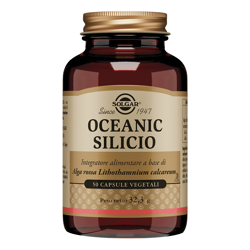 Solgar Rossa Integratore Oceanic Silicio Per Il Trofismo Osseo, 50 Capsule - Immagine 3