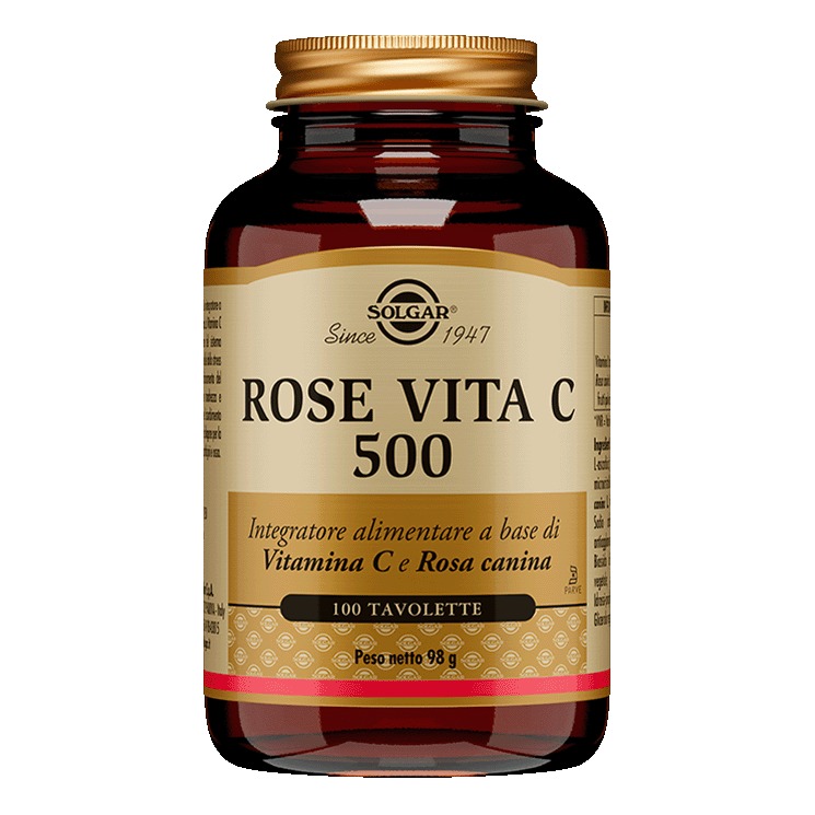 Solgar Rose Vita C500 100 Tavolette - Immagine 3