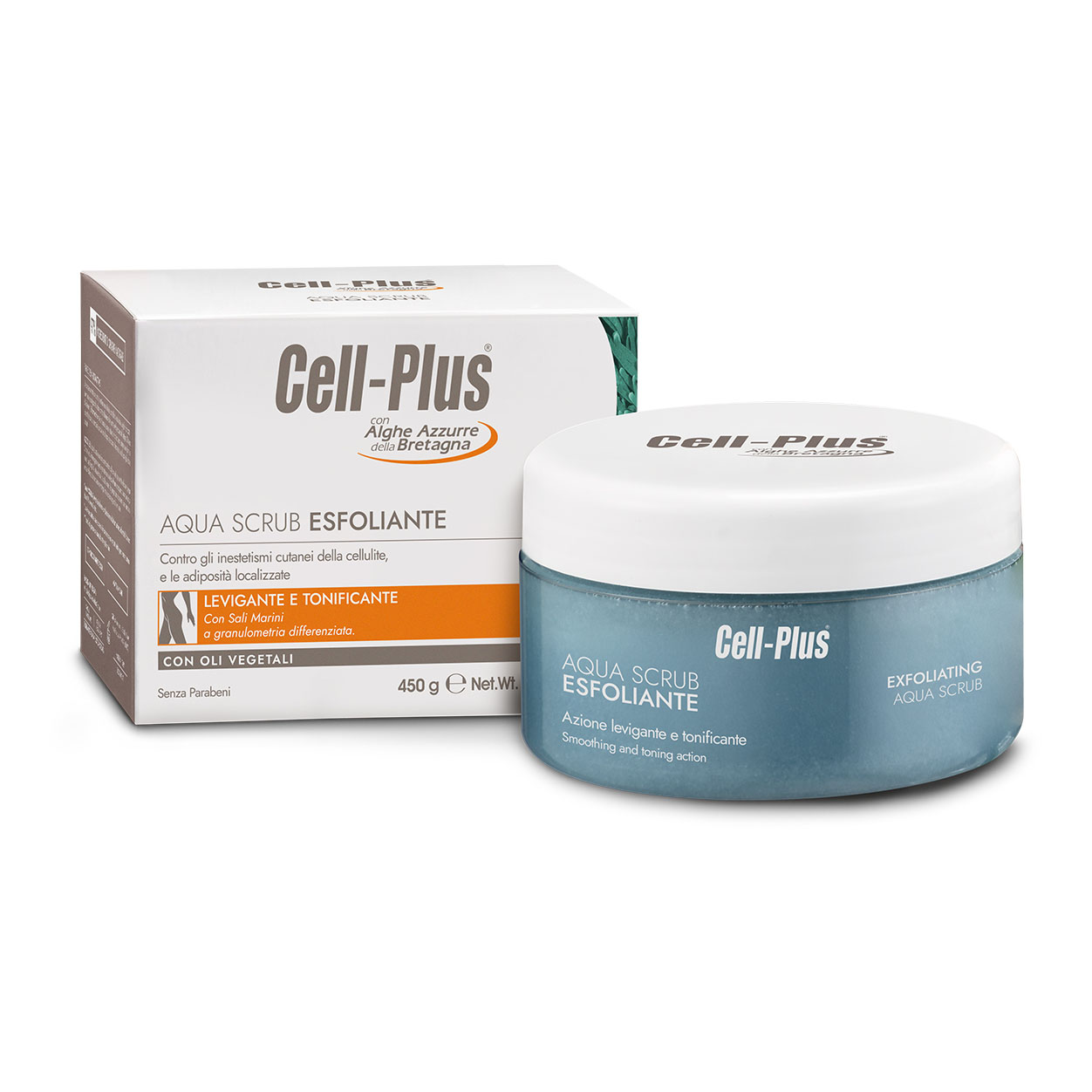 Bios Line Cell-Plus Aqua Scrub Esfoliante 450 G Cure Del Corpo - Immagine 3