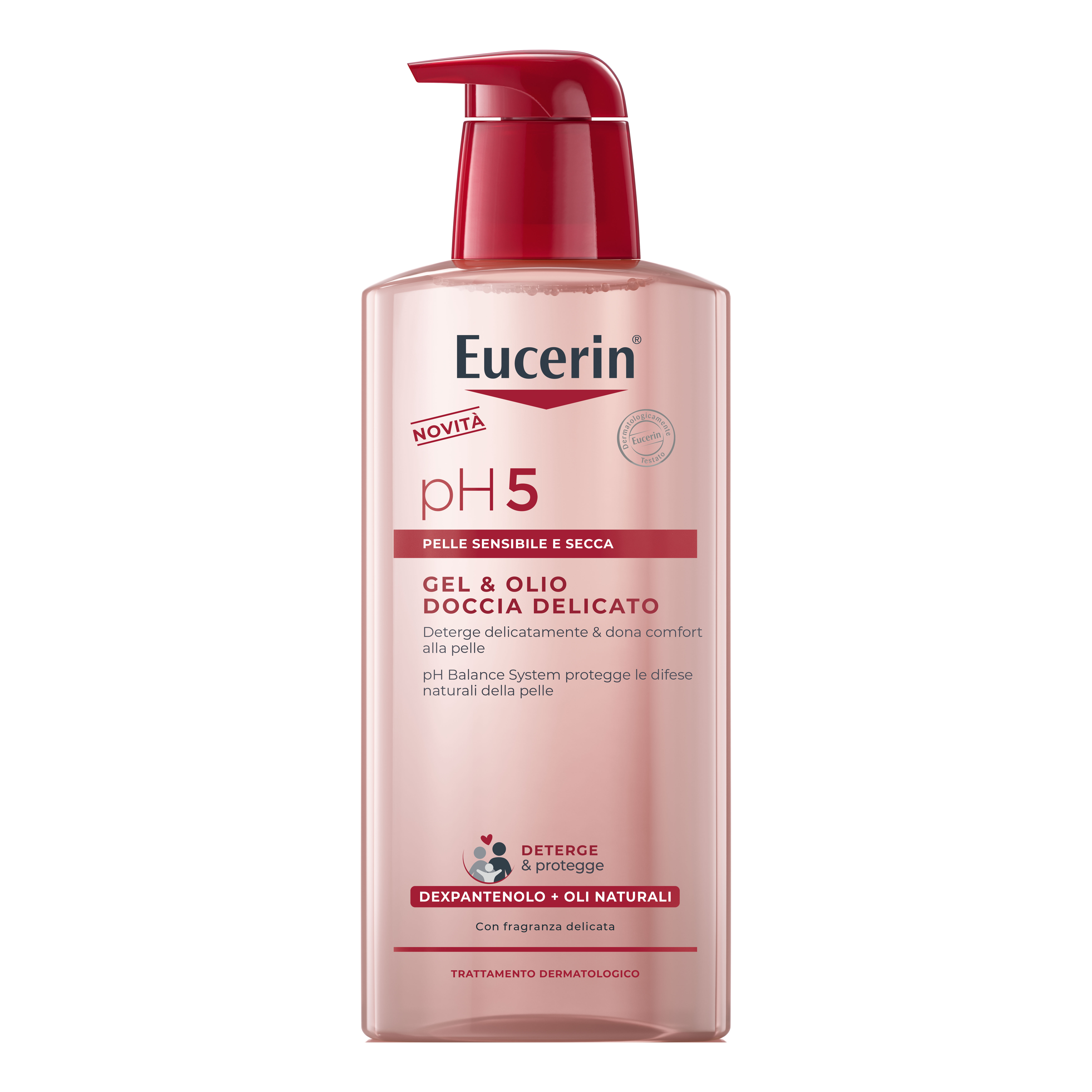 Eucerin Olio Doccia Delicato pH 5 400 ml - - - Immagine 6