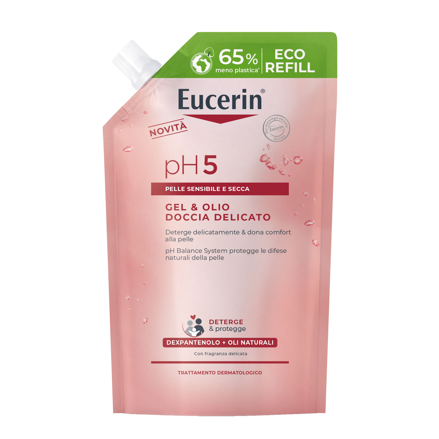 Eucerin Gel e Olio Doccia Delicato Refill 400ml - Eucerin - Immagine 6