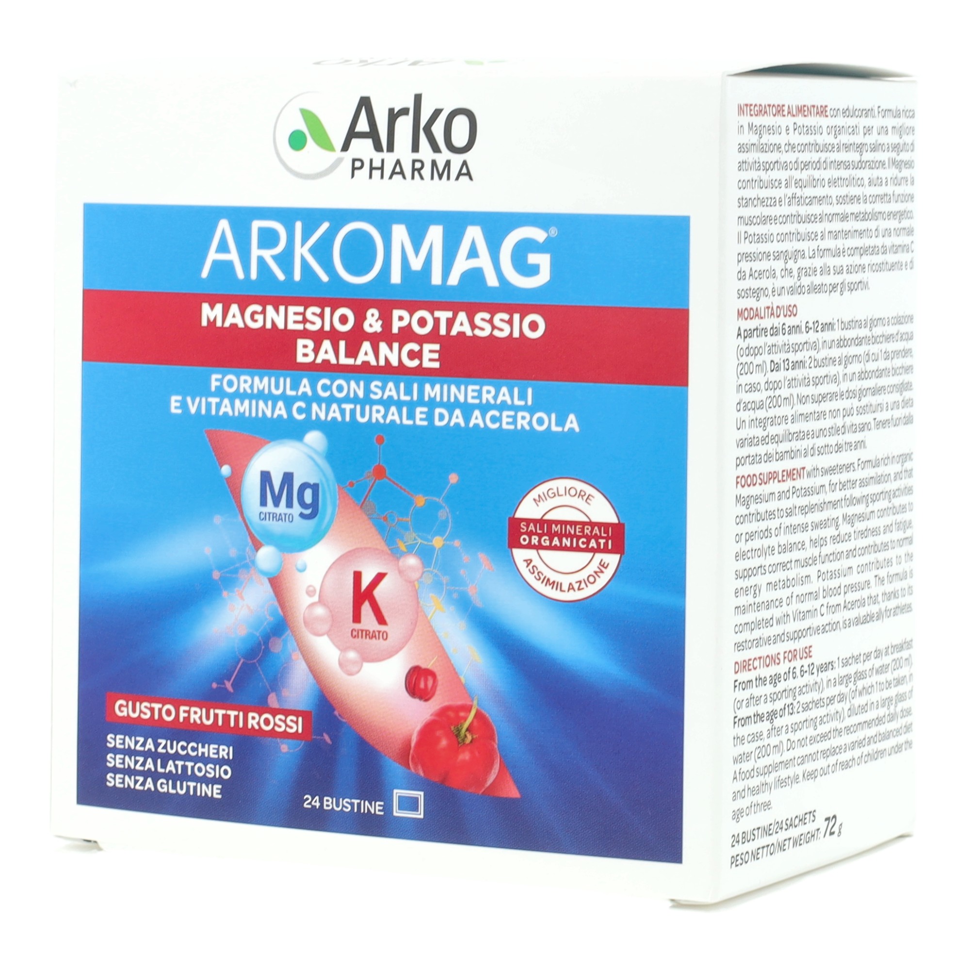 ARKOMAG MAGNESIO&POTAS 24BUST