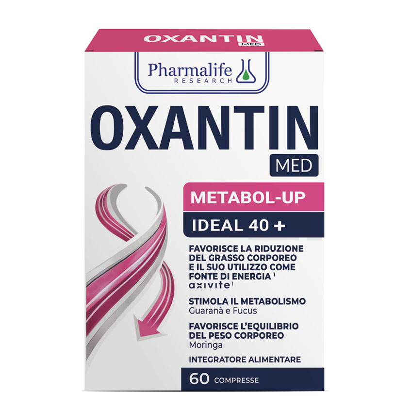 Pharmalife Research Integratore Oxantin Med Metabol Up Per Il Metabolismo, 60Cpr - Immagine 3