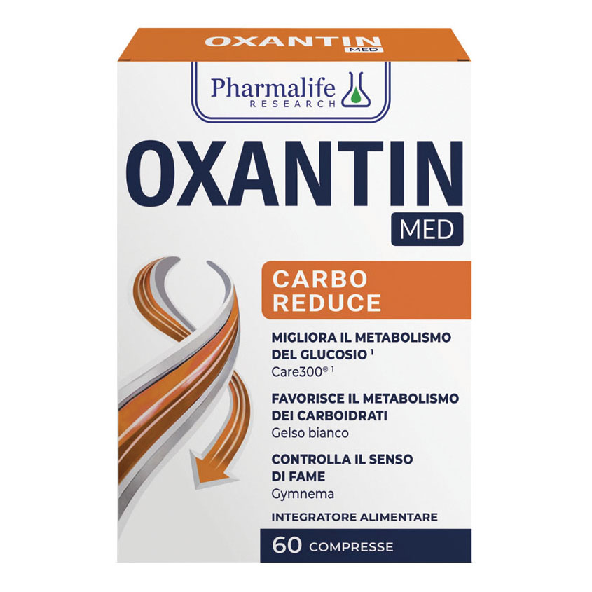 Pharmalife Research Bianco Integratore Oxantin Med Carbo Reduce Metabolismo Glucidico, 60Cpr - Immagine 3