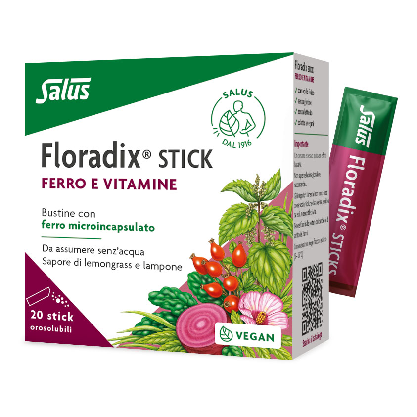 Salus Haus Rossi Floradix Stick - Ferro E Vitamine - Immagine 3