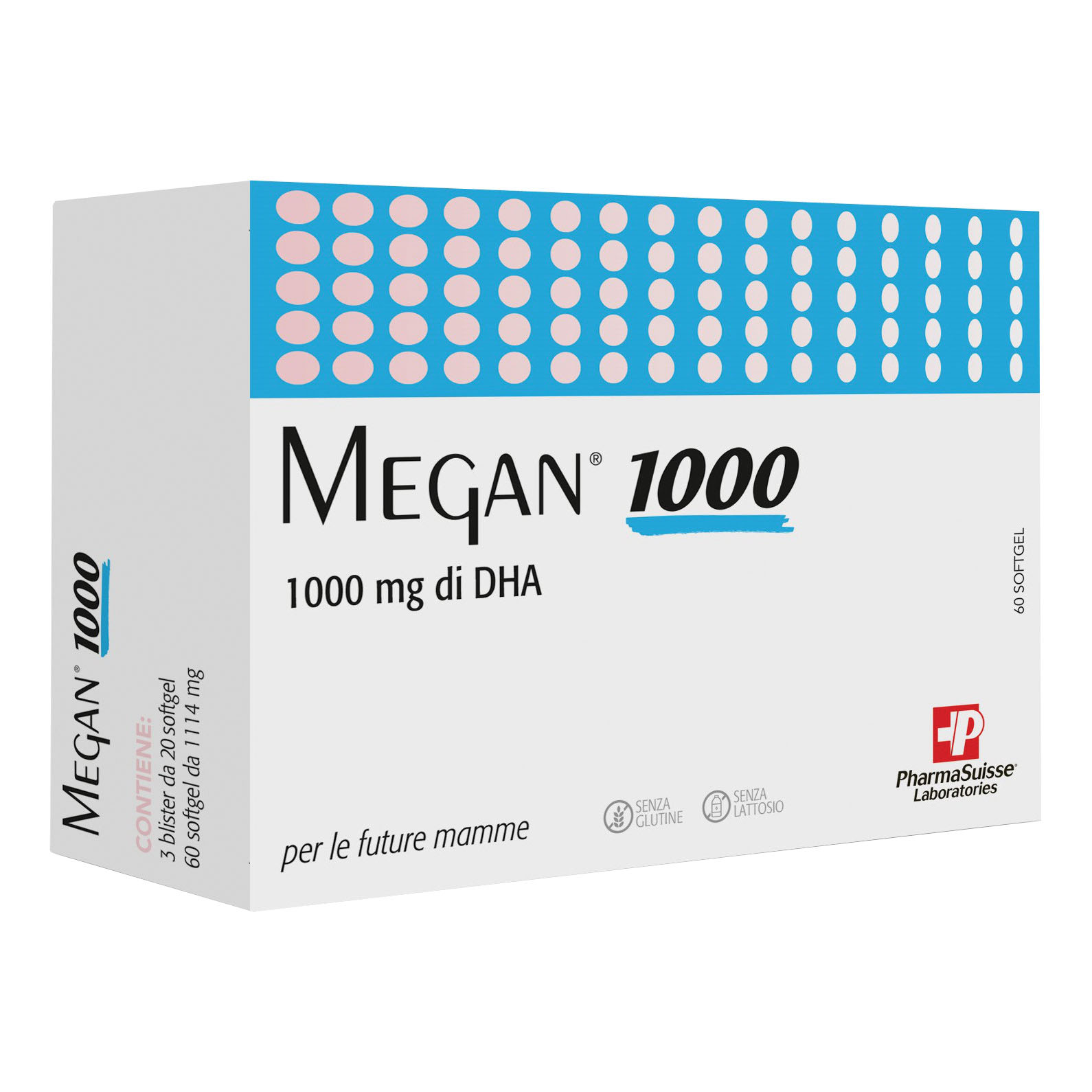 Pharmasuisse Laboratories Srl Megan 1000 60 Softgel - Immagine 3