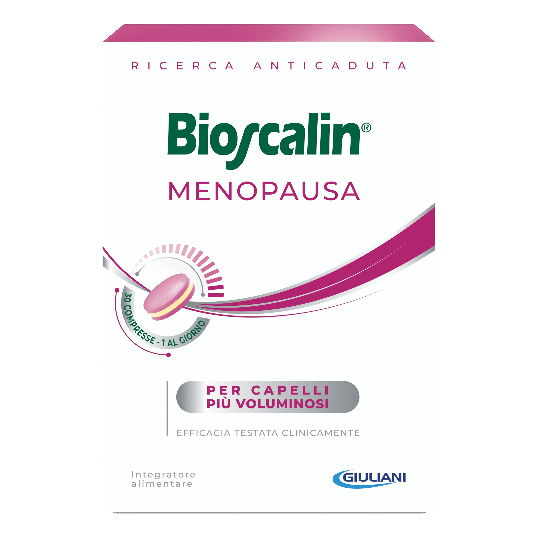Giuliani Spa Donna Bioscalin Menopausa - Integratore Alimentare Per Capelli Diradati - 30 Compresse - 1 Mese Di Trattamento - Immagine 5