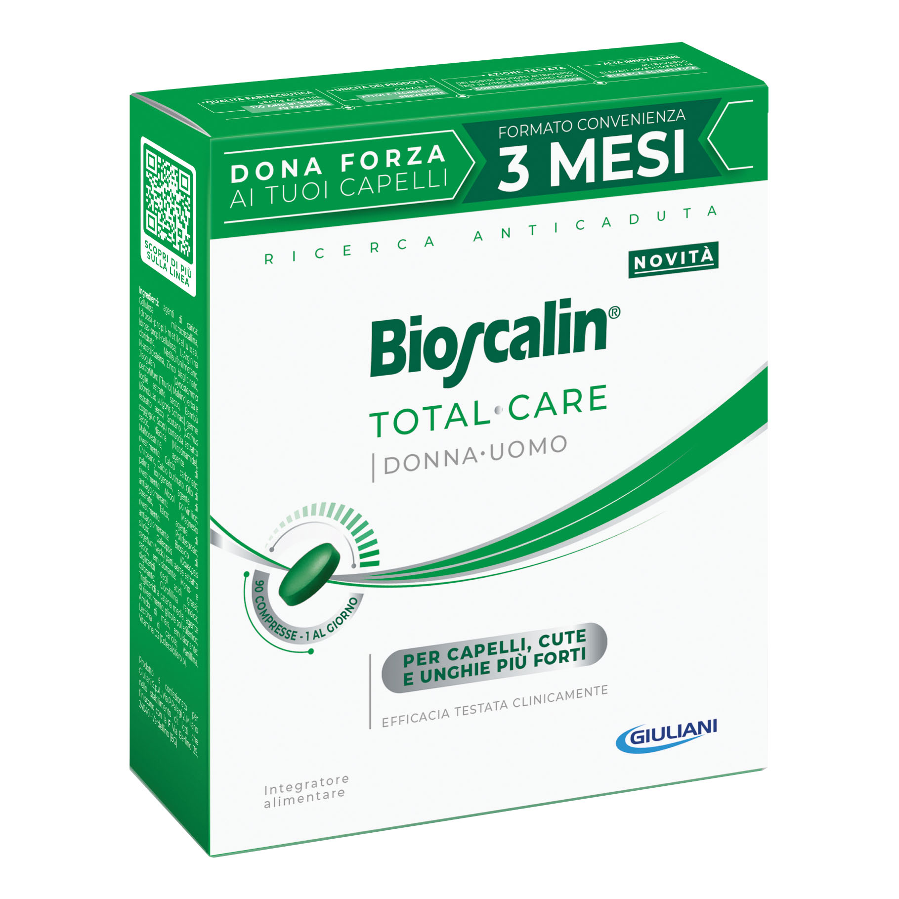 BIOSCALIN TOTAL CARE 90CPR