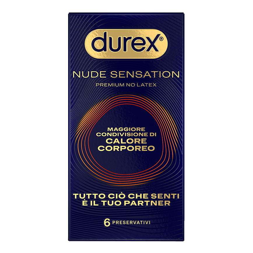 Durex Nude Sensation Preservativi No-Latex In Nitrile Ultra Sottili 6 Pezzi - Immagine 4